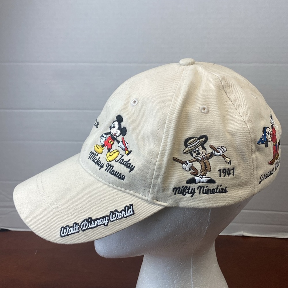Walt Disney Parks Classic Collection Mickey Mouse Steamboat Willie Hat Cap Adult - Picture 3 of 7